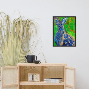 Framed Poster Prudence the Magical Hare